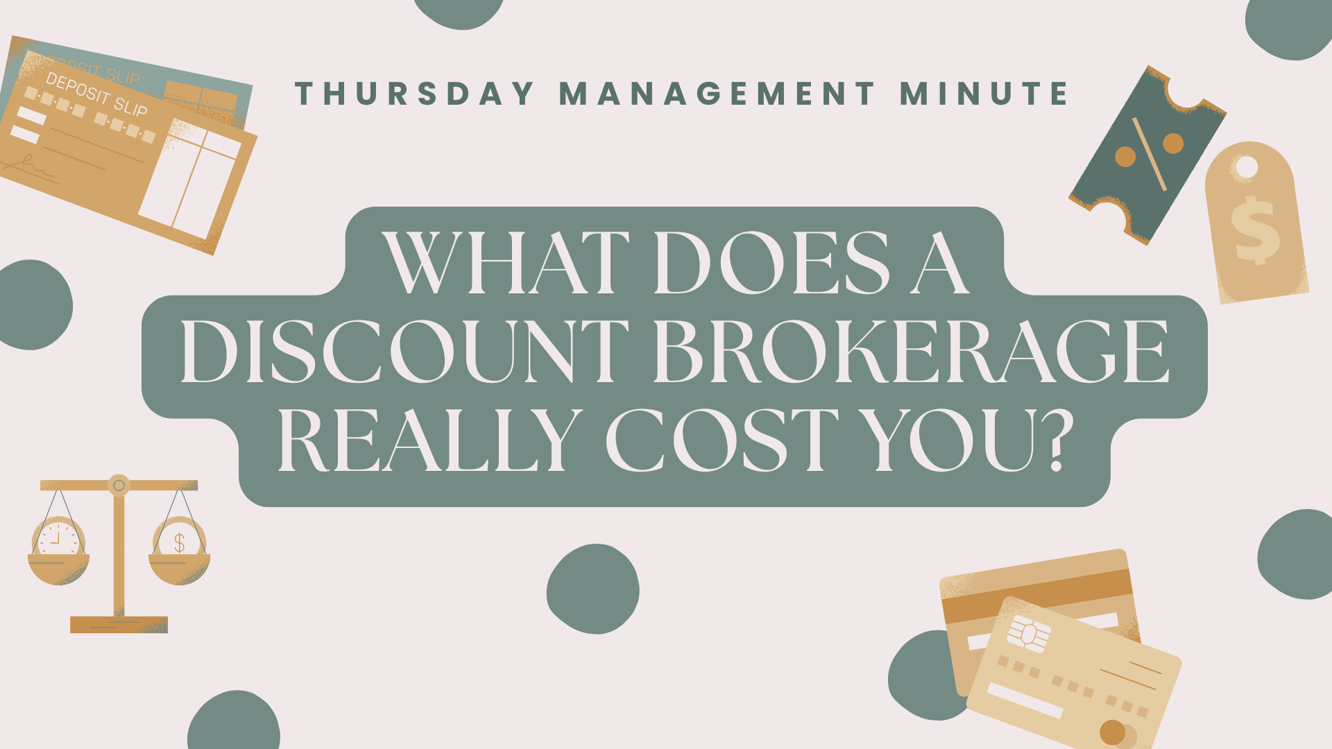 What Does A Discount Brokerage Really Cost You?