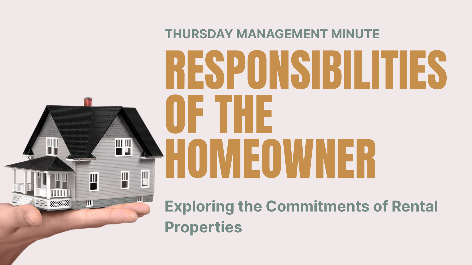 The Responsibilities of the Homeowner – Exploring the Commitments of Rental Properties